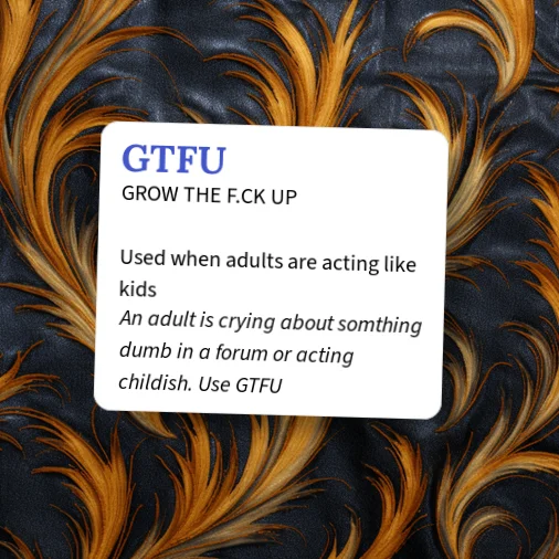 Urban Dictionary: GTFU