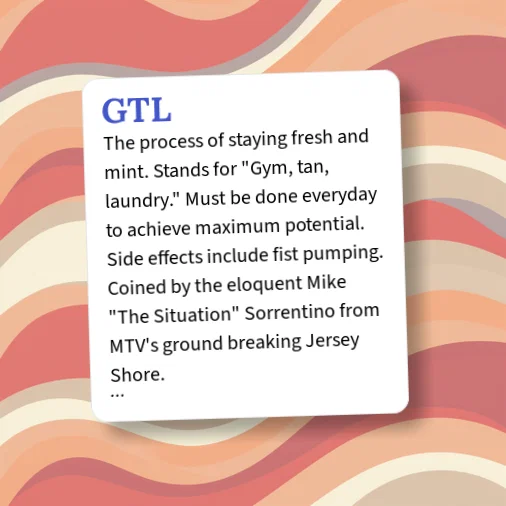 Gtl Texts Urban Dictionary: GTL