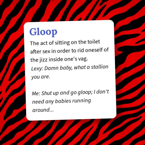 Word Gloop Urban Dictionary: Gloop
