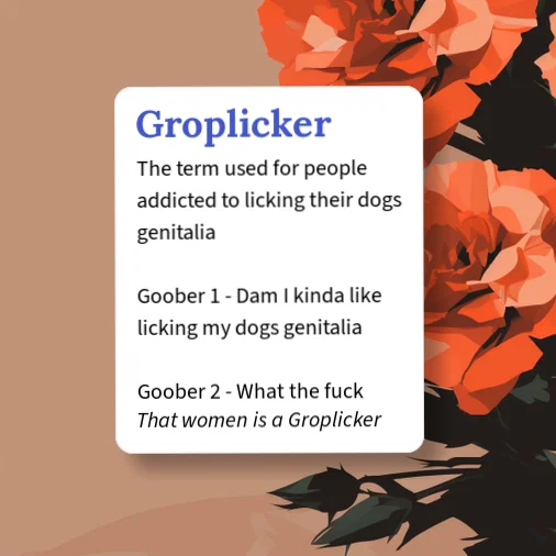 Goober Dictionary Urban Dictionary: Groplicker