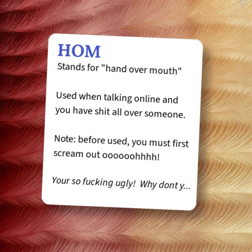 Hom Is Hom Urban Dictionary: Hom