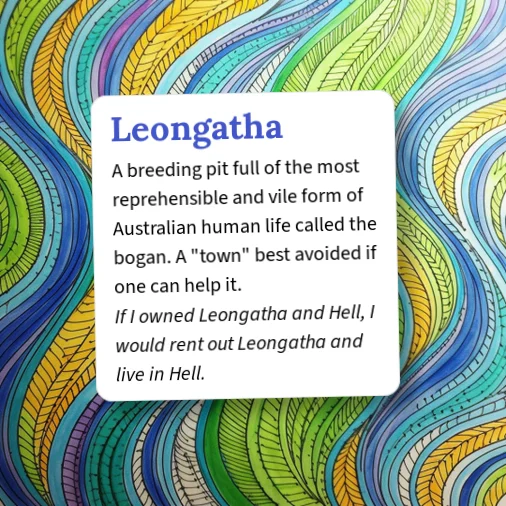 Urban Dictionary: Leongtha