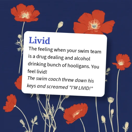 Urban Dictionary: Livid