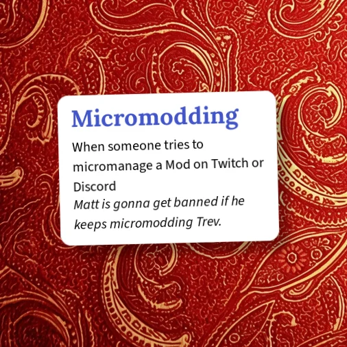 Define Micromod Urban Dictionary: Micromodding