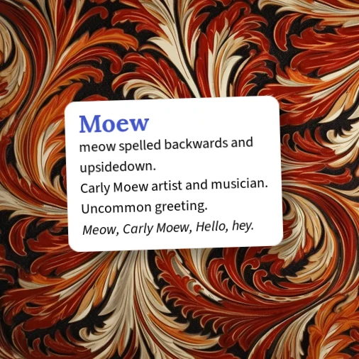 Moew Message Urban Dictionary: Moew