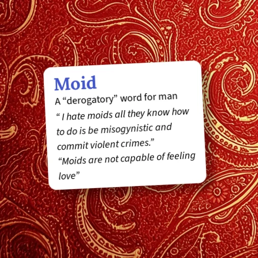 Man Let Moid Urban Dictionary: Moid