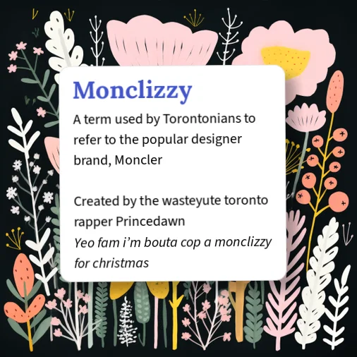 Monclezzy Urban Dictionary: Monclizzy