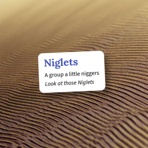 Niglet Urban Dictionary: niglets