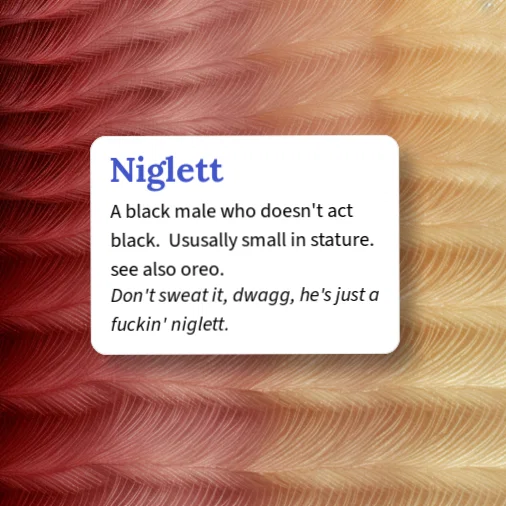 Niglet Urban Dictionary: Niglett