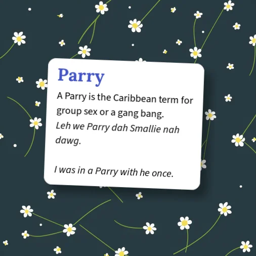 Parry Example Urban Dictionary: parry