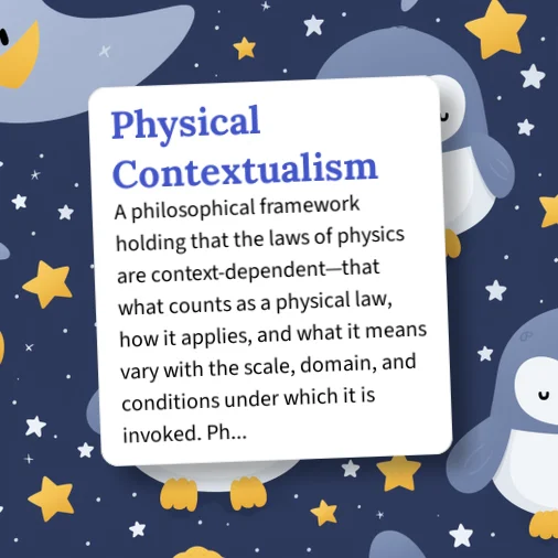 Urban Dictionary: Physical Contextualism