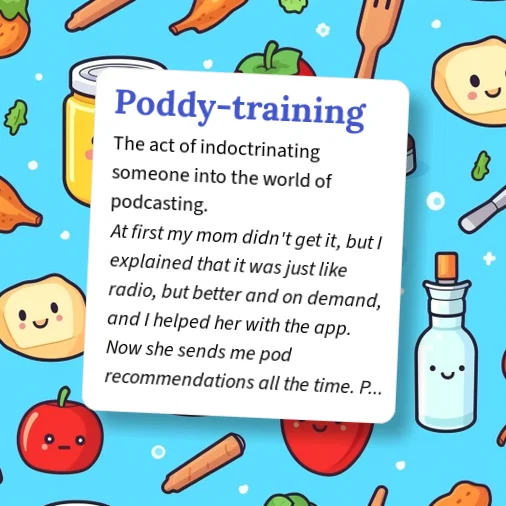 Poddy Training Urban Dictionary: Poddy-training