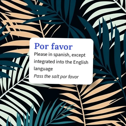 Favored Meaning Urban Dictionary: porfavor