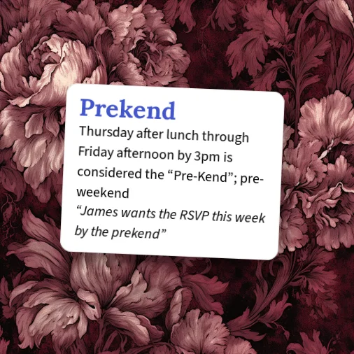 Prekend Urban Dictionary: Prekend