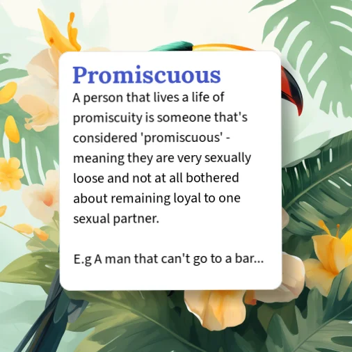 Promiscuous Sign Urban Dictionary: Promiscuous