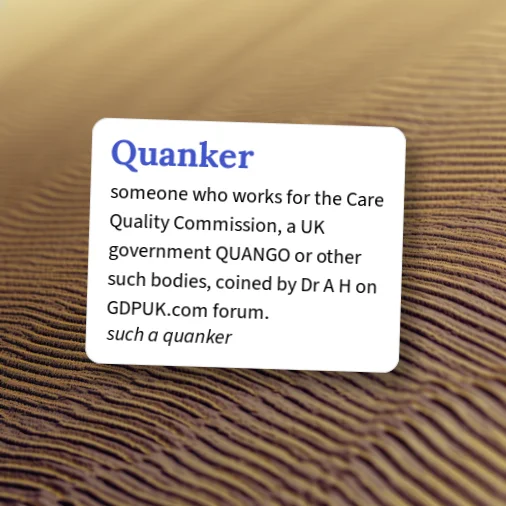 Quangos Examples Urban Dictionary: Quanker