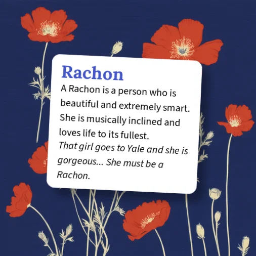 Ratchon Urban Dictionary: Rachon