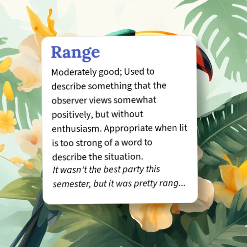 Range Wording Urban Dictionary: Range