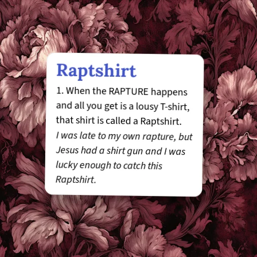 Urban Dictionary: Raptshirt