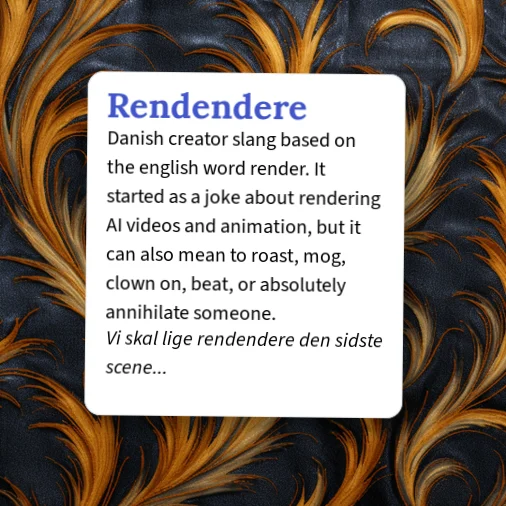 Rindere Examples Urban Dictionary: Rendendere