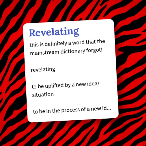 Revelating Urban Dictionary: Revelating