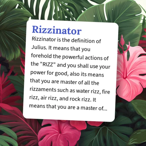 Rizz Inator Urban Dictionary: Rizzinator