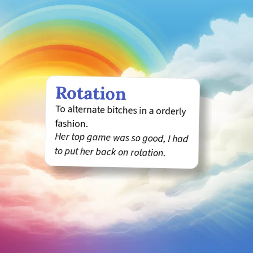 360 Rotation Slang Urban Dictionary: Rotation
