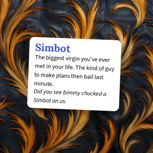 Simpotent Urban Dictionary: Simbot