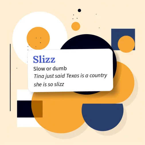 Slizzered Urban Dictionary: Slizz