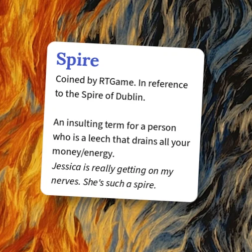 Spire Example Urban Dictionary: Spire