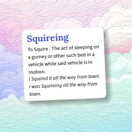 Squirmed Example Urban Dictionary: Squireing