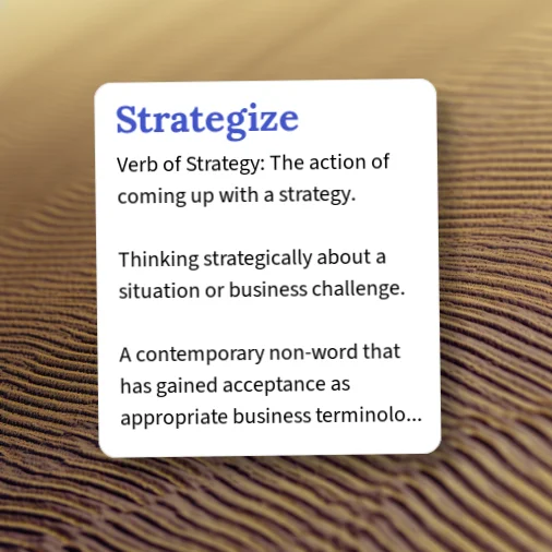 Stratergerize Urban Dictionary: Strategize