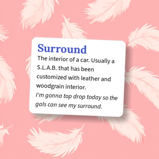 Surround Example Urban Dictionary: Surround