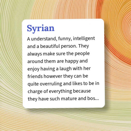 Syrian Definition Urban Dictionary: Syrian