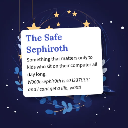 Urban Dictionary: The Safe Sephiroth
