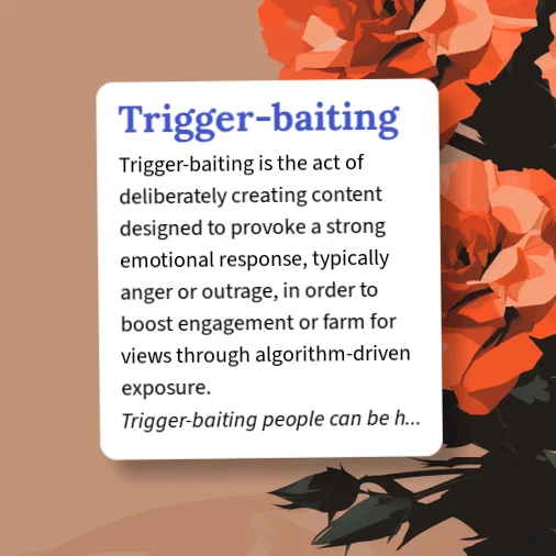 Trigger Dictionary Urban Dictionary: Trigger-baiting