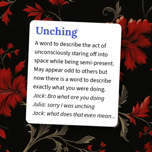Uncuing Urban Dictionary: Unching