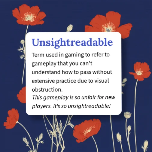 Unsightreadable Inscryption Urban Dictionary: Unsightreadable