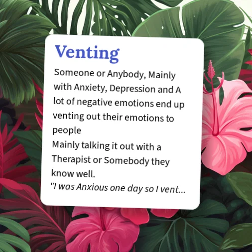 Venting Expression Urban Dictionary: Venting