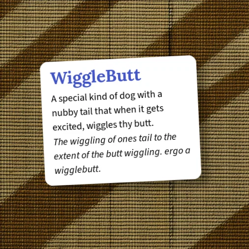 Wiggling Examples Urban Dictionary: wigglebutt