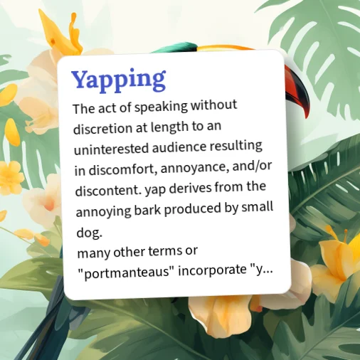 Yapping Definition Urban Dictionary: yapping