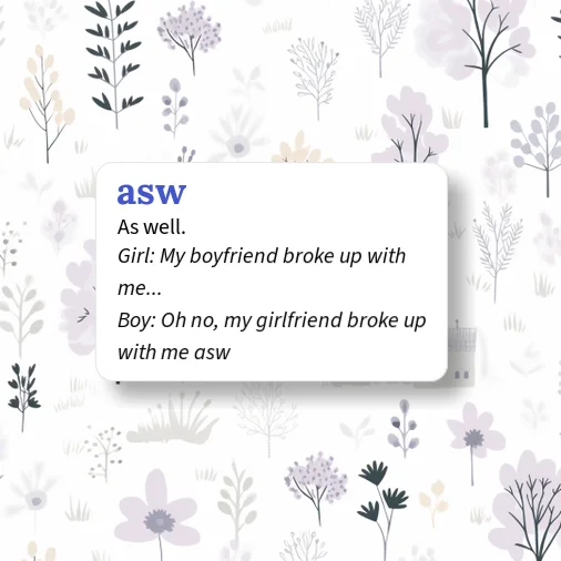 Asw Meaning Urban Dictionary: asw