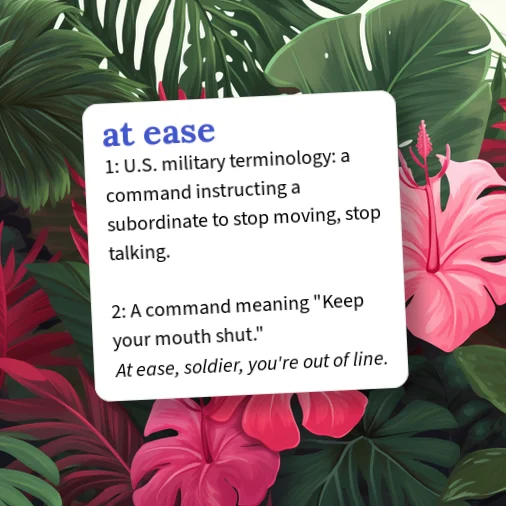 Dictionary Move Urban Dictionary: at ease