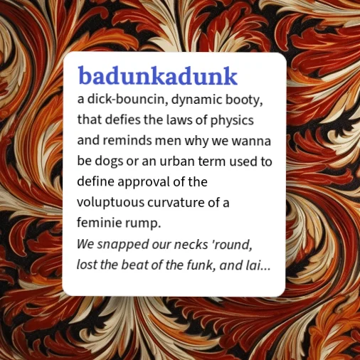 Badunka Urban Dictionary: badunkadunk