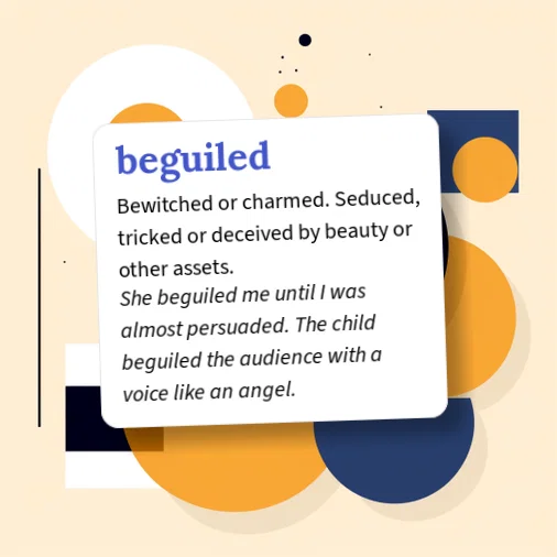 Beguiled Picture Example Urban Dictionary: beguiled