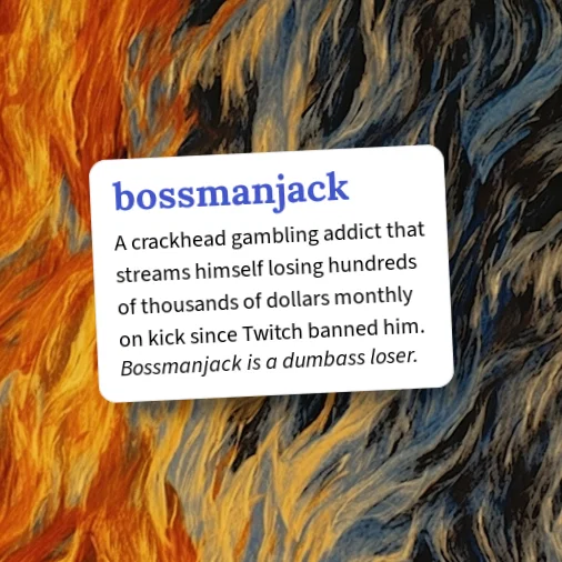 Bossmanjack Account Graph Urban Dictionary: bossmanjack