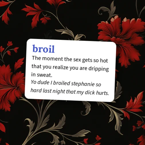 Urban Dictionary: broil