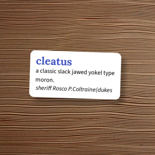 Cliatus Urban Dictionary: cleatus
