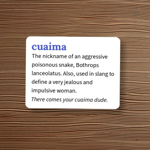 Urban Dictionary: cuaima