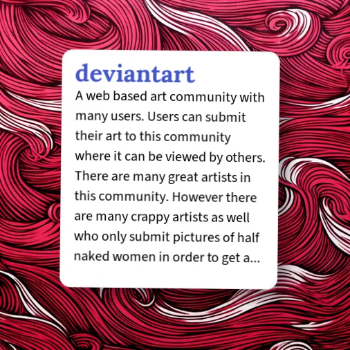 Deviantart Definition Urban Dictionary: deviantart